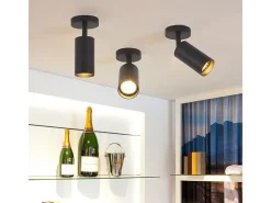 Lámpara De Techo Toolight App1244-1C Black