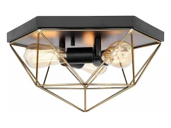 Lámpara De Techo Toolight App1094-3C Black