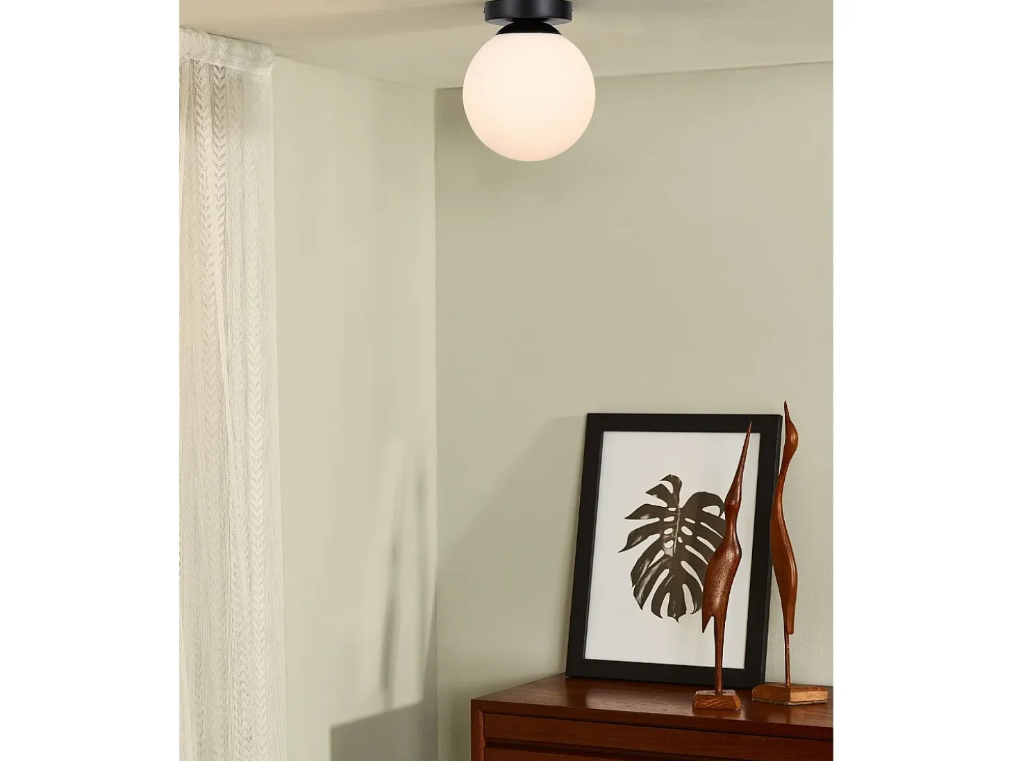 Lámpara De Techo Toolight App1155-1C Black
