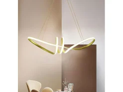 Lámpara De Techo Toolight Led App824-Cp Long Gold