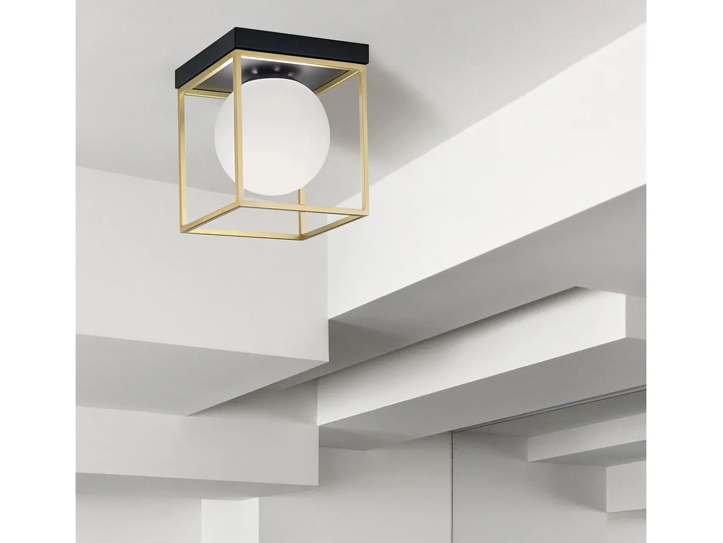 Lámpara De Techo Toolight App1166-1C Gold
