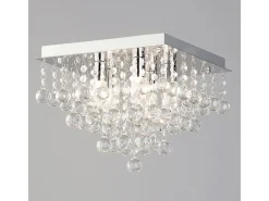 Lámpara De Techo Toolight App515-4C Square Transparent