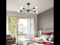 Lámpara De Techo Toolight App1024-5Cp Black