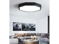 Lámpara De Techo Toolight App863-C Diamond 50Cm Black