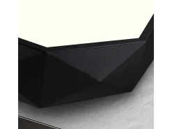 Lámpara De Techo Toolight App863-C Diamond 50Cm Black