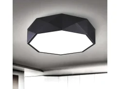 Lámpara De Techo Toolight App863-C Diamond 50Cm Black