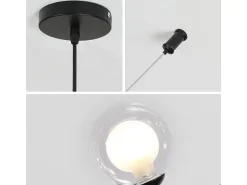 Lámpara De Techo Toolight App754-8Cp Black