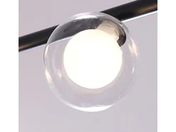 Lámpara De Techo Toolight App754-8Cp Black