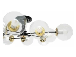 Lámpara De Techo Toolight App1136-10C Black Gold
