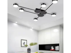 Lámpara De Techo Toolight Led App521-6C Black