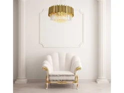 Lámpara De Techo Toolight App601-C Gold