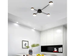 Lámpara De Techo Toolight App519-4C Black