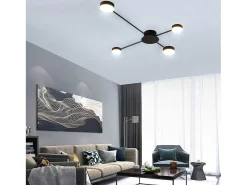 Lámpara De Techo Toolight App519-4C Black