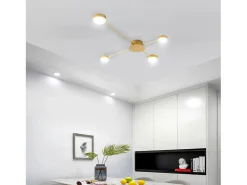 Lámpara De Techo Toolight Led App520-4C Gold