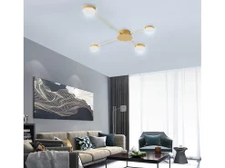 Lámpara De Techo Toolight Led App520-4C Gold