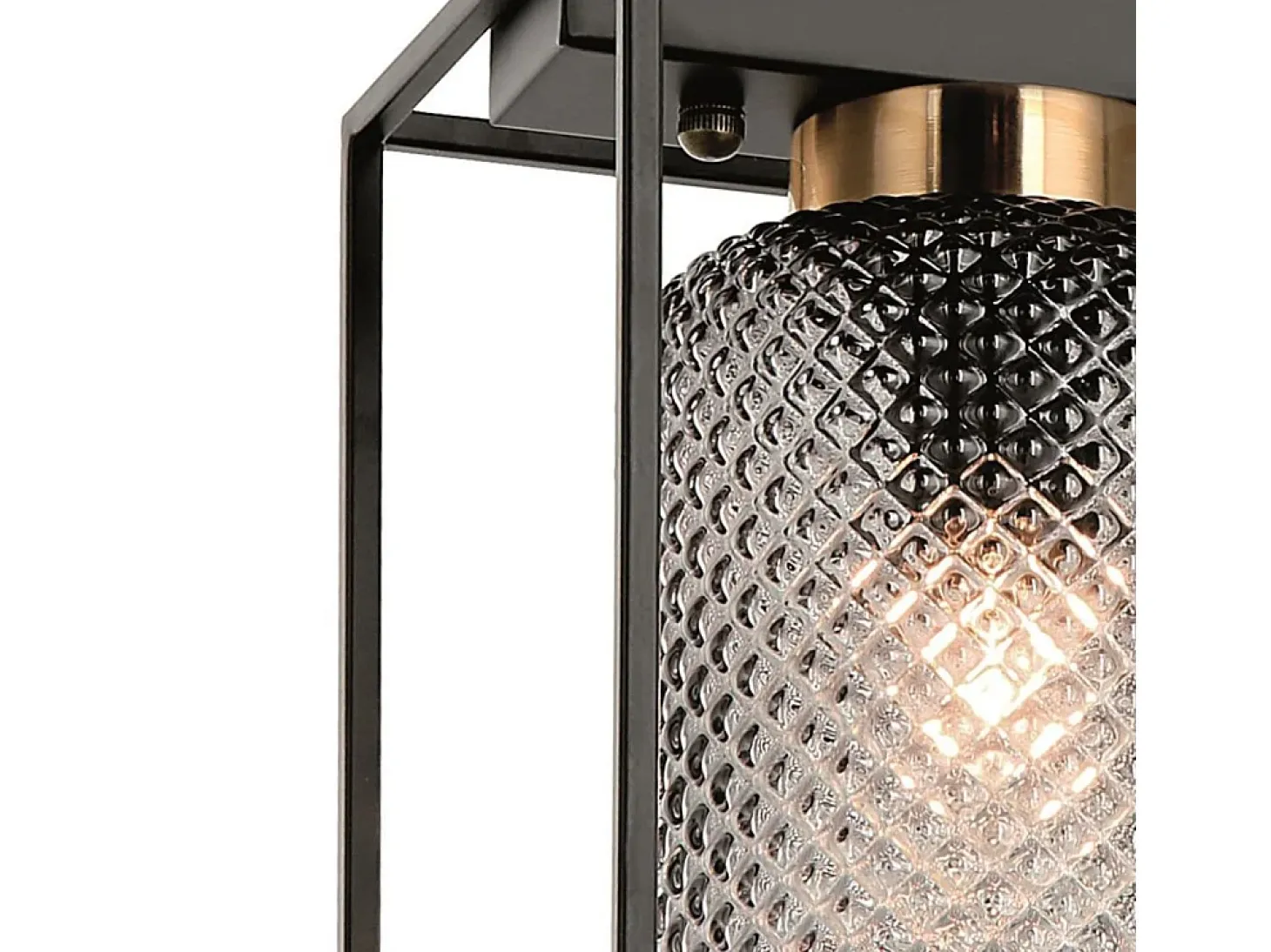 Lámpara De Techo Toolight App1264-1C Black