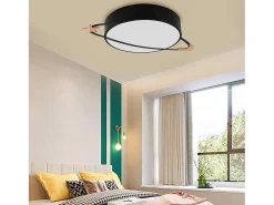 Lámpara De Techo Toolight App864-C Moon 40Cm Black