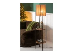 Lámpara estantería de metal negro 38*38*160 cm