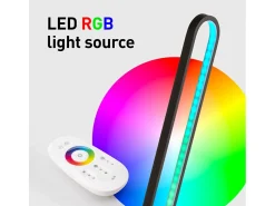 Lámpara LED moderna con mando a distancia RGB Markab