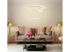 Lámpara Led Toolight G041-3Cp Brush Gold