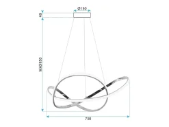 Lámpara Led Toolight G078-1Cp Gold