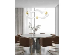 Lámpara Led Toolight G010-Cp White Gold