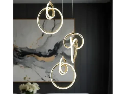 Lámpara Led Toolight G072-3Cpr Gold