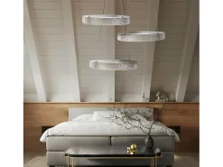 Lámpara Led Toolight Ms001-Cp Rose Gold 40Cm
