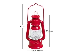 Lámpara metálica de luciérnaga 30 cm