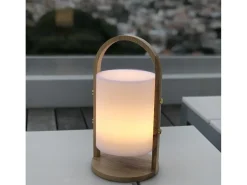 Lámpara portátil inalámbrica H37CM WOODY