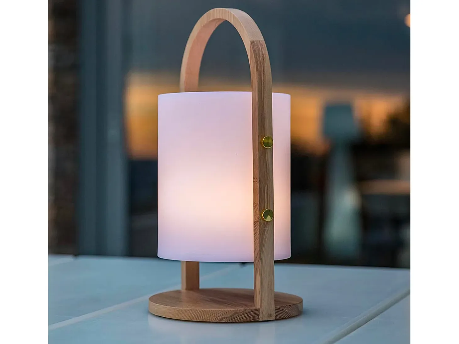 Lámpara portátil inalámbrica H37CM WOODY