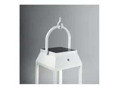 Lámpara solar y recargable para interior/exterior LANTERNA de Perenz Bianco Opaco