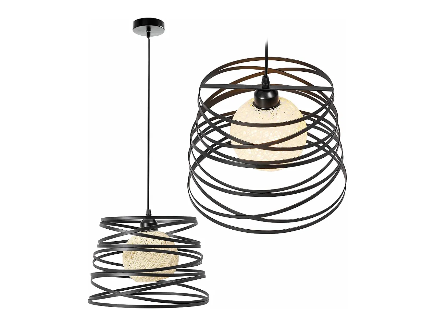 Lámpara Toolight 181691 Loft Black