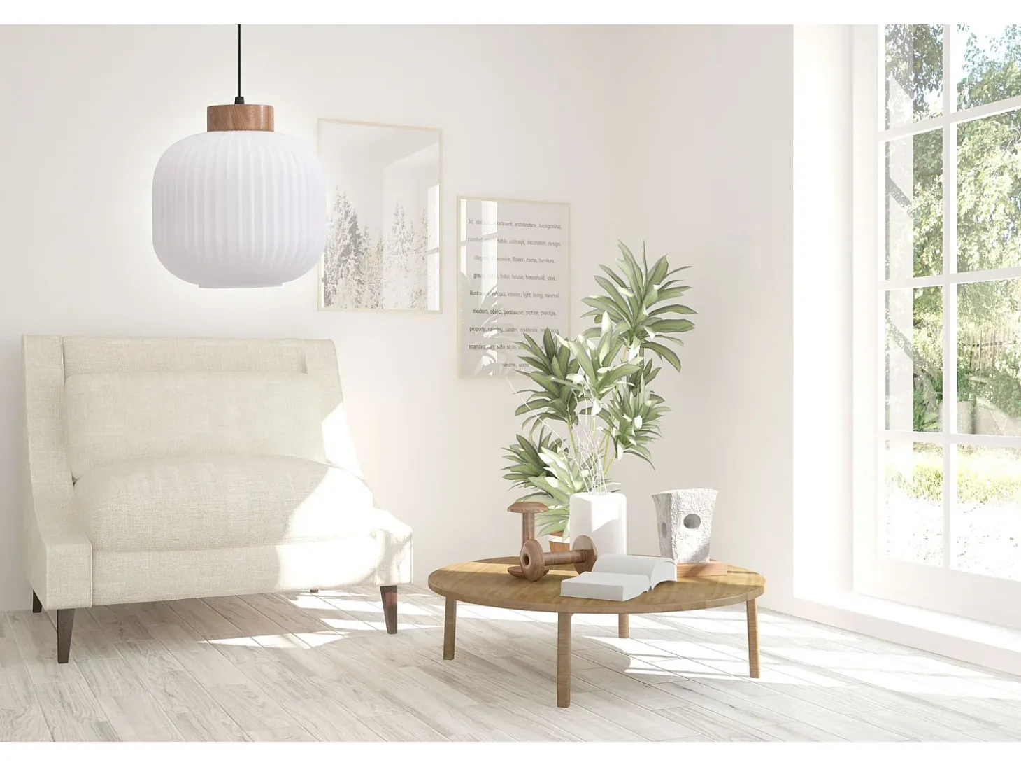Lámpara Toolight App1068 White