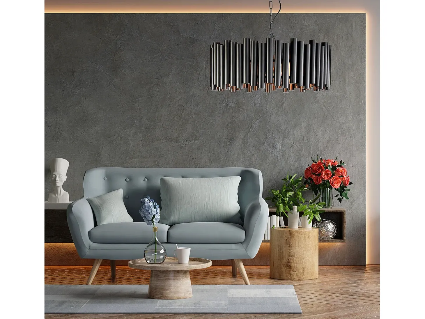 Lámpara Toolight App1306-C Black