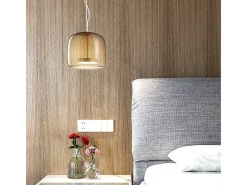 Lámpara Toolight App613-1Cp Amber Brown