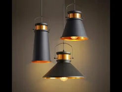 Lámpara Toolight App173-1Cp Asti A Black