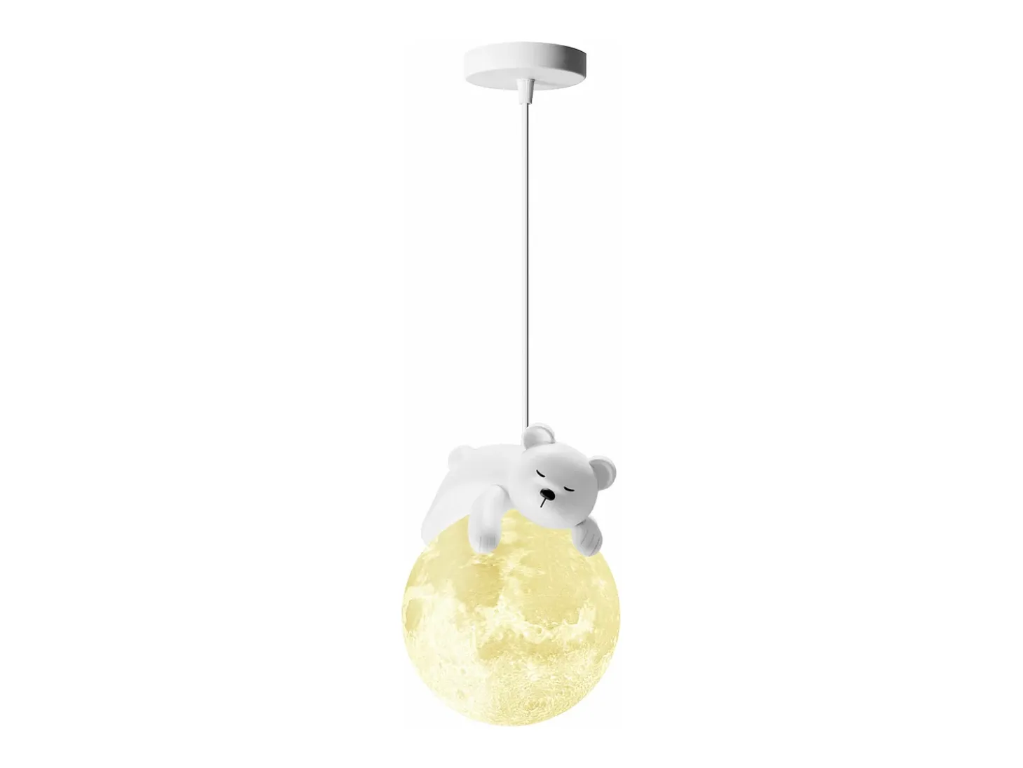 Lámpara Toolight App1597-1Cp Bear White