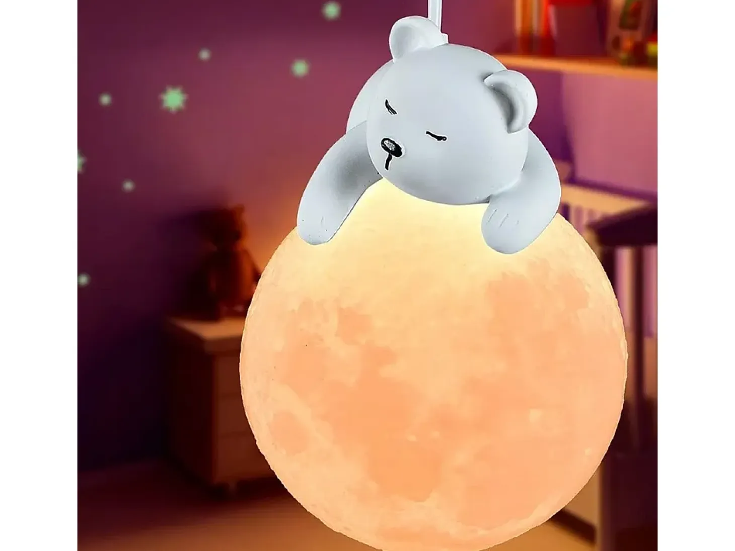 Lámpara Toolight App1597-1Cp Bear White