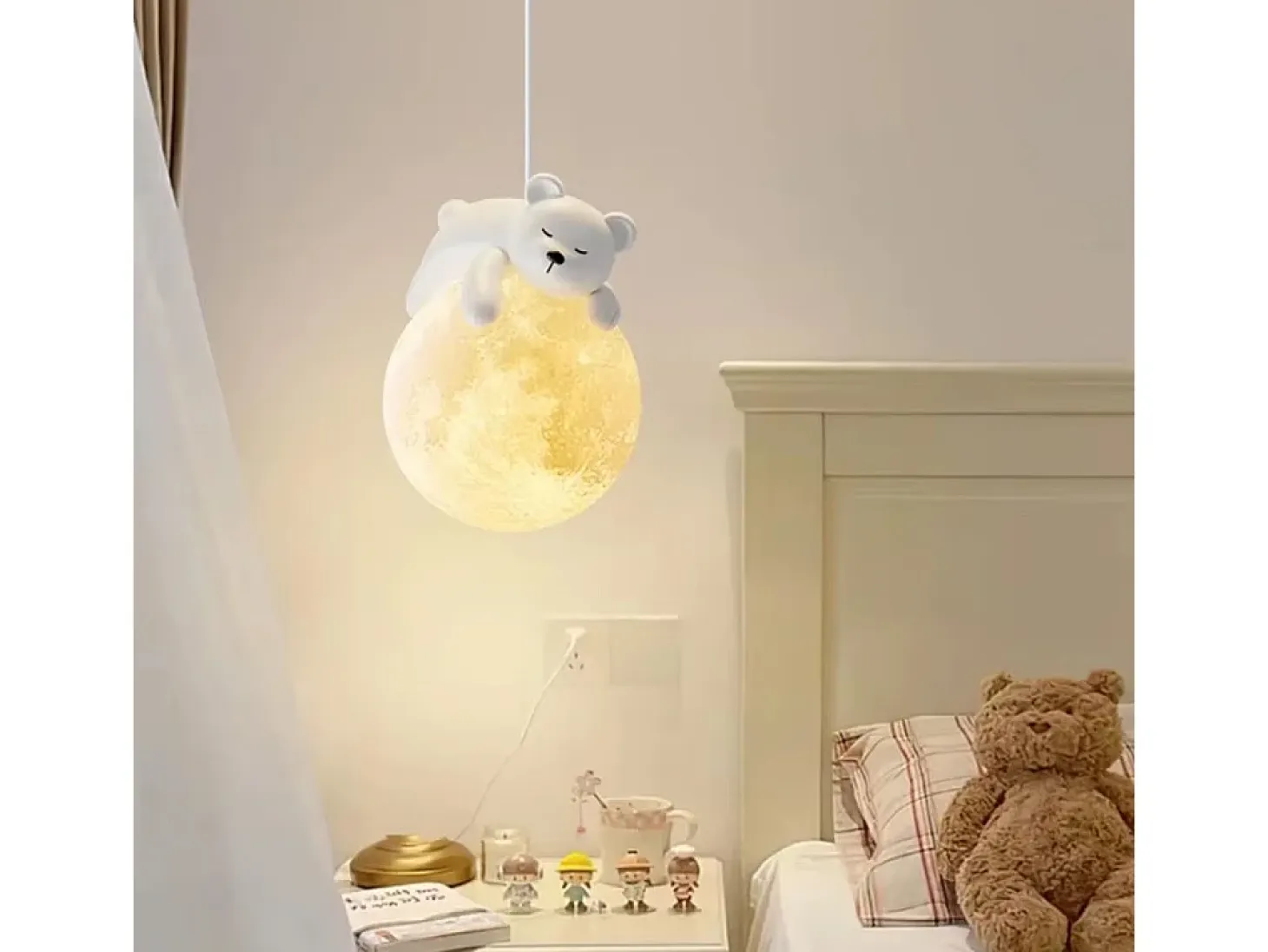 Lámpara Toolight App1597-1Cp Bear White