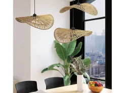 Lámpara Toolight App1739-1Cp Beige 50Cm