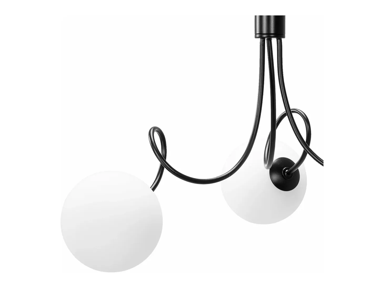 Lámpara Toolight App1154-3Cp Black White