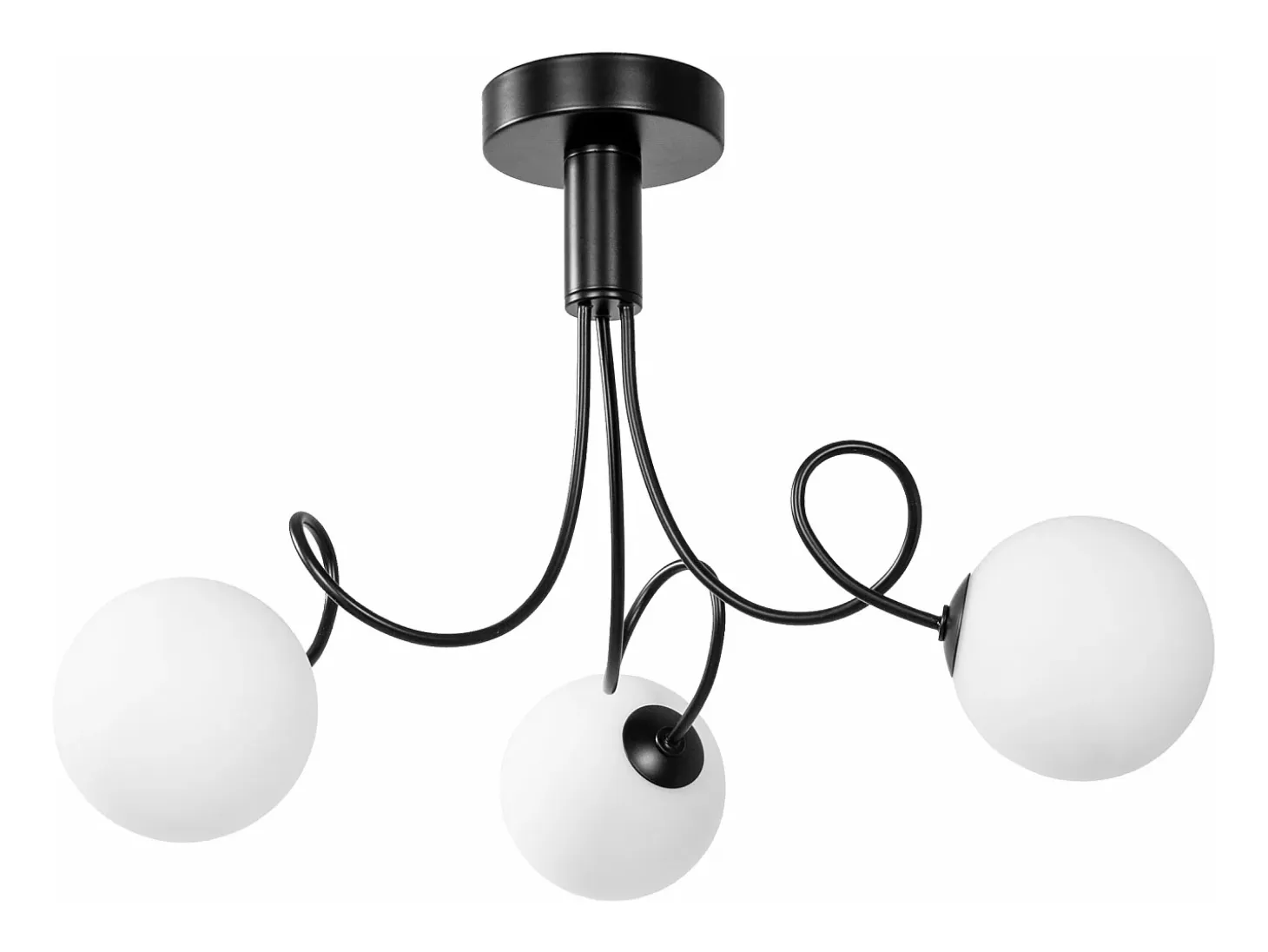 Lámpara Toolight App1154-3Cp Black White