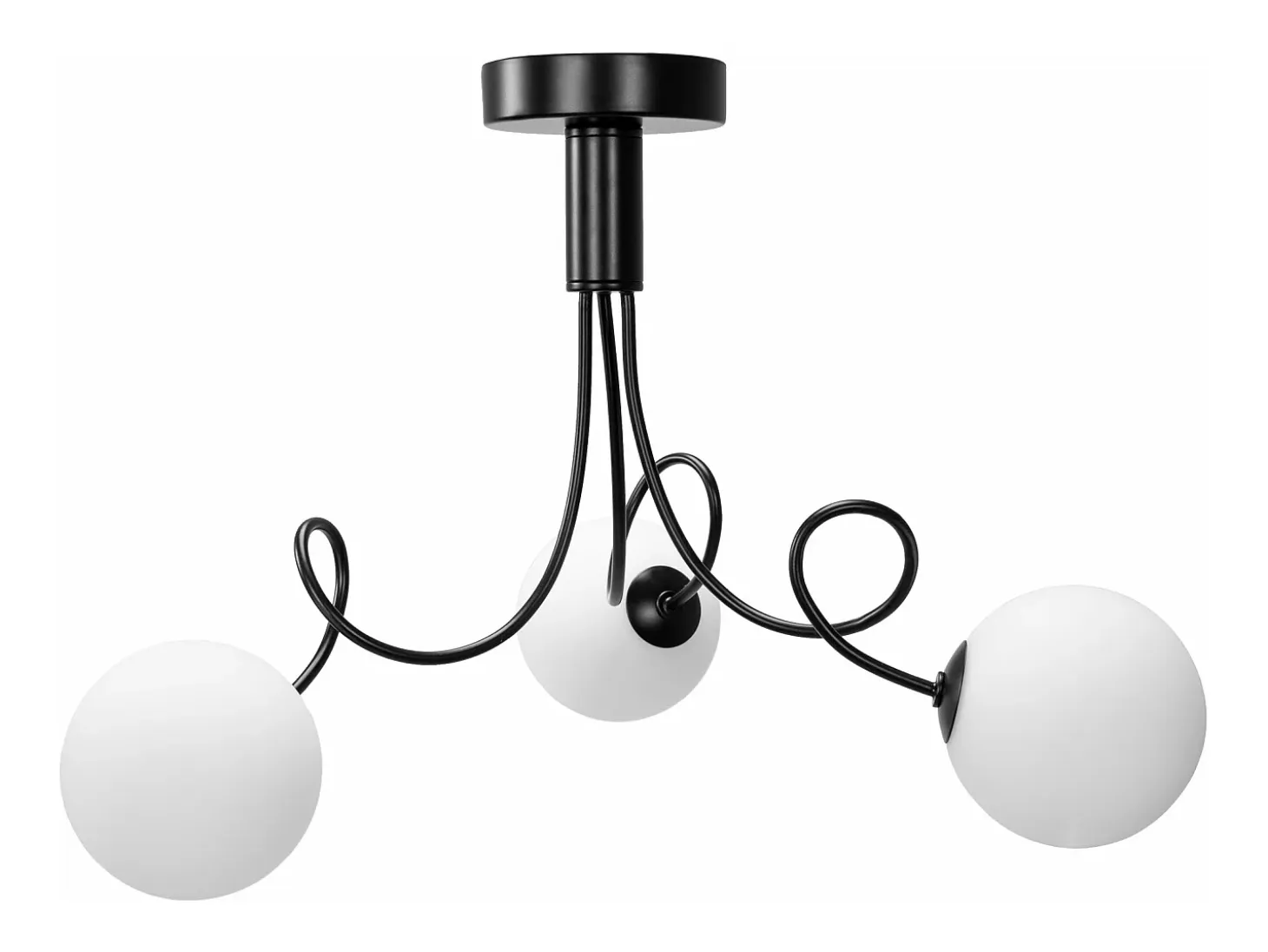 Lámpara Toolight App1154-3Cp Black White