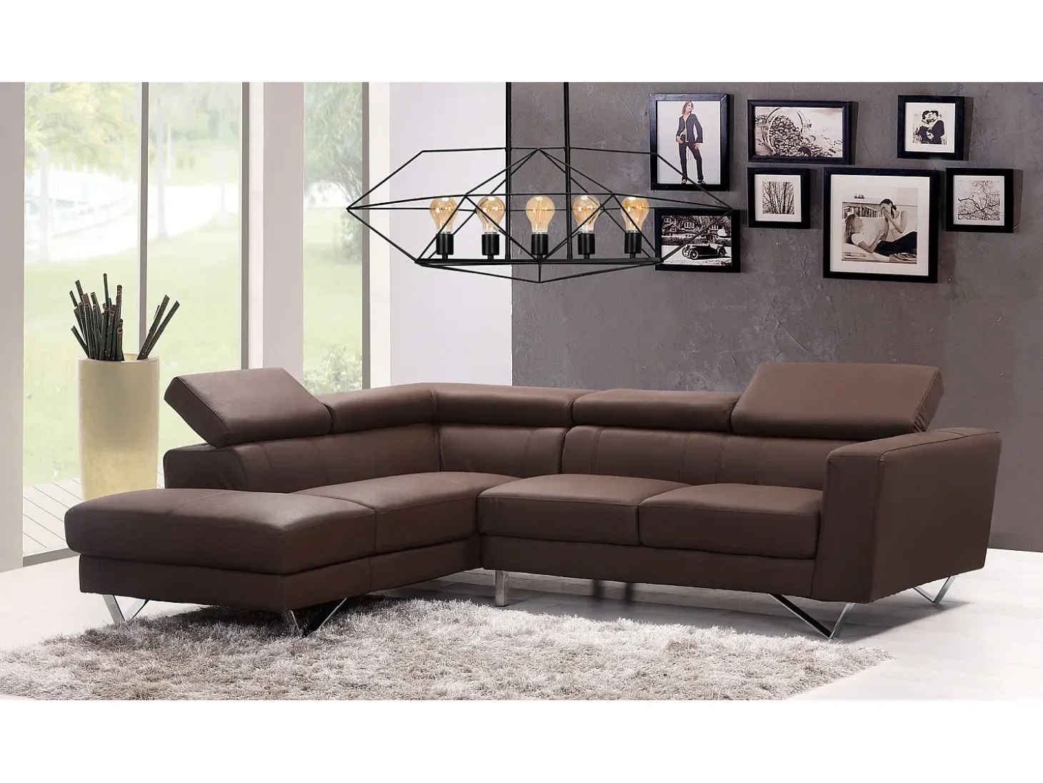 Lámpara Toolight App1037-5Cp Black