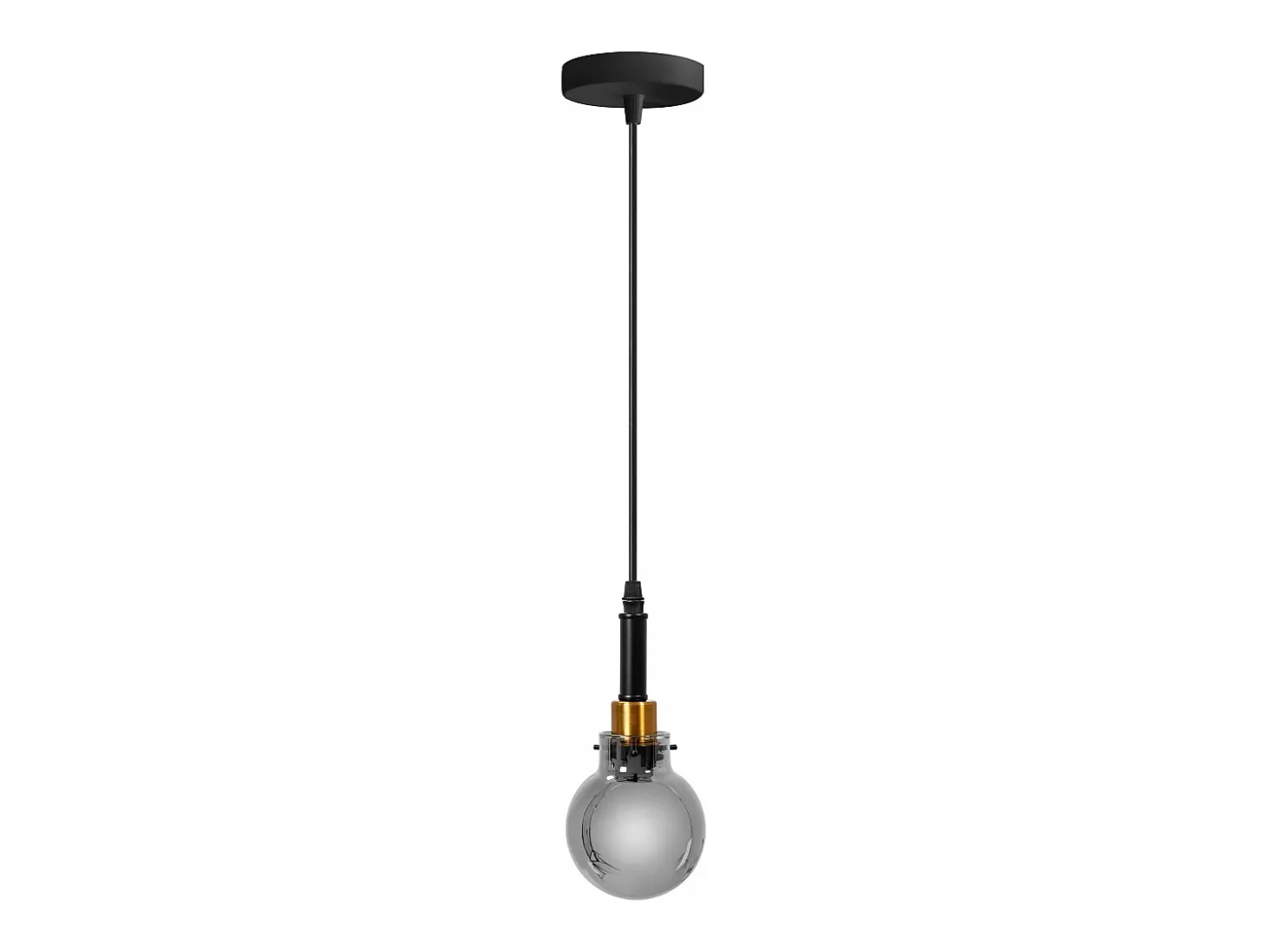 Lámpara Toolight App1124-1Cp Black Gold