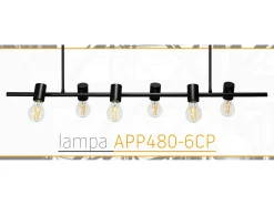 Lámpara Toolight App480-6Cp Black