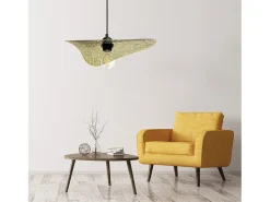 Lámpara Toolight App1467-1Cp Black Gold