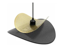 Lámpara Toolight App1471-1Cp Black Gold
