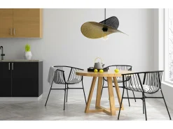 Lámpara Toolight App1471-1Cp Black Gold